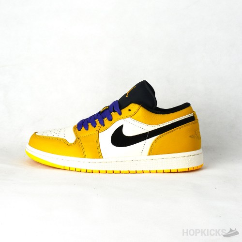 jordan 1 lakers low
